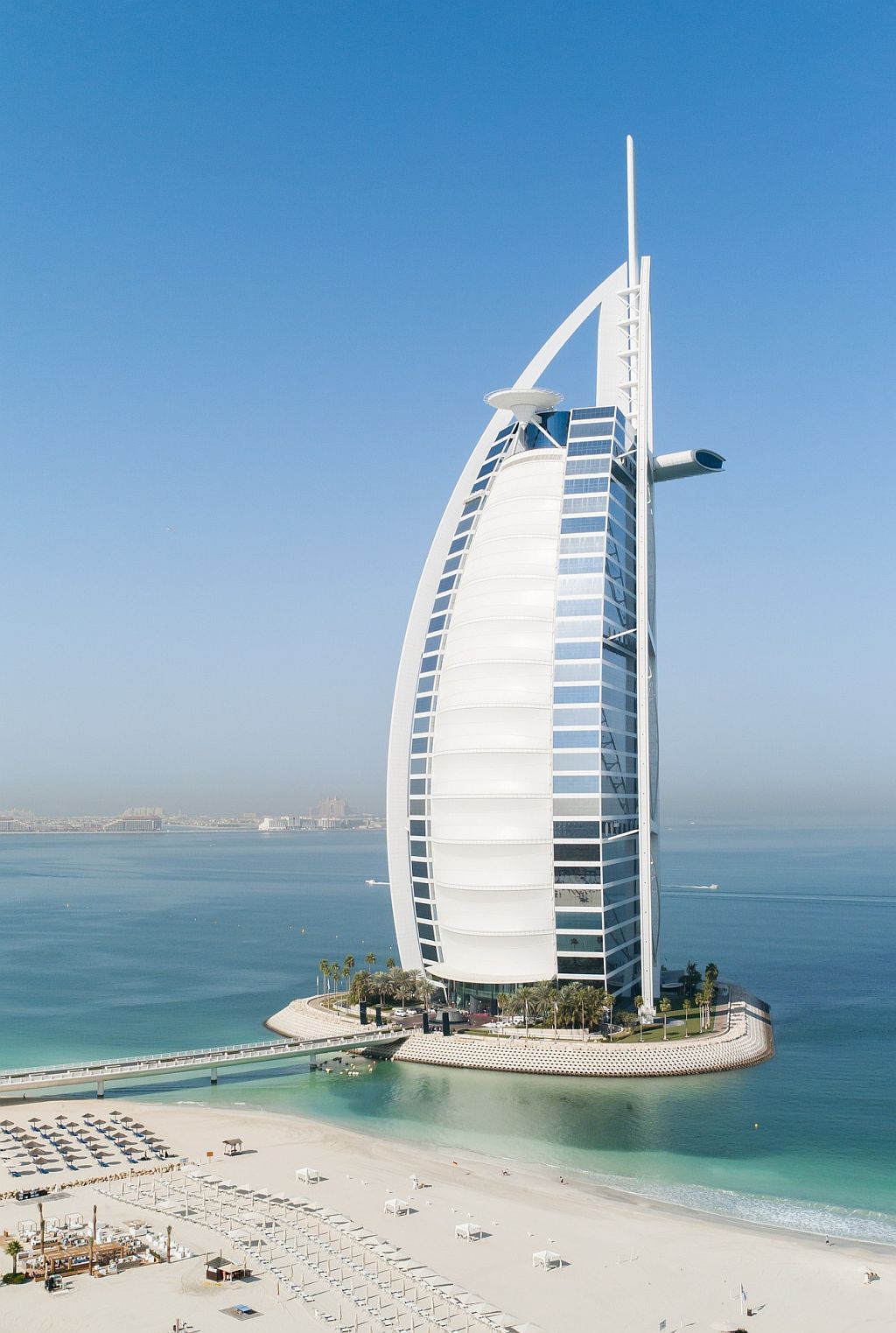Burj Al Arab Hotel Strand in Dubai