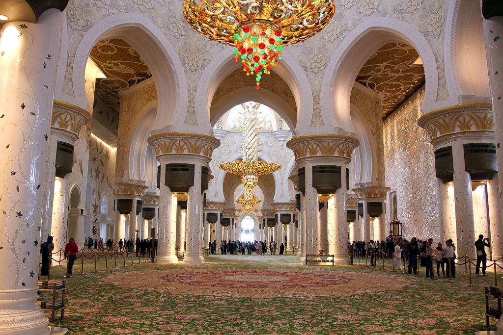 Scheich-Zayed-Moschee in Abu Dhabi