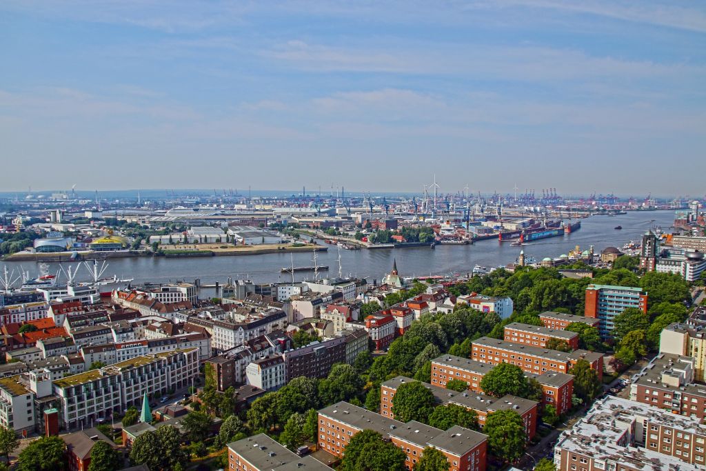 Hamburg Luftbild Hamburg Luftaufnahme