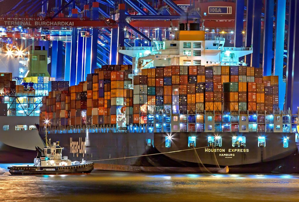 Hamburger Hafen Hamburger Hafen Nachtaufnahme