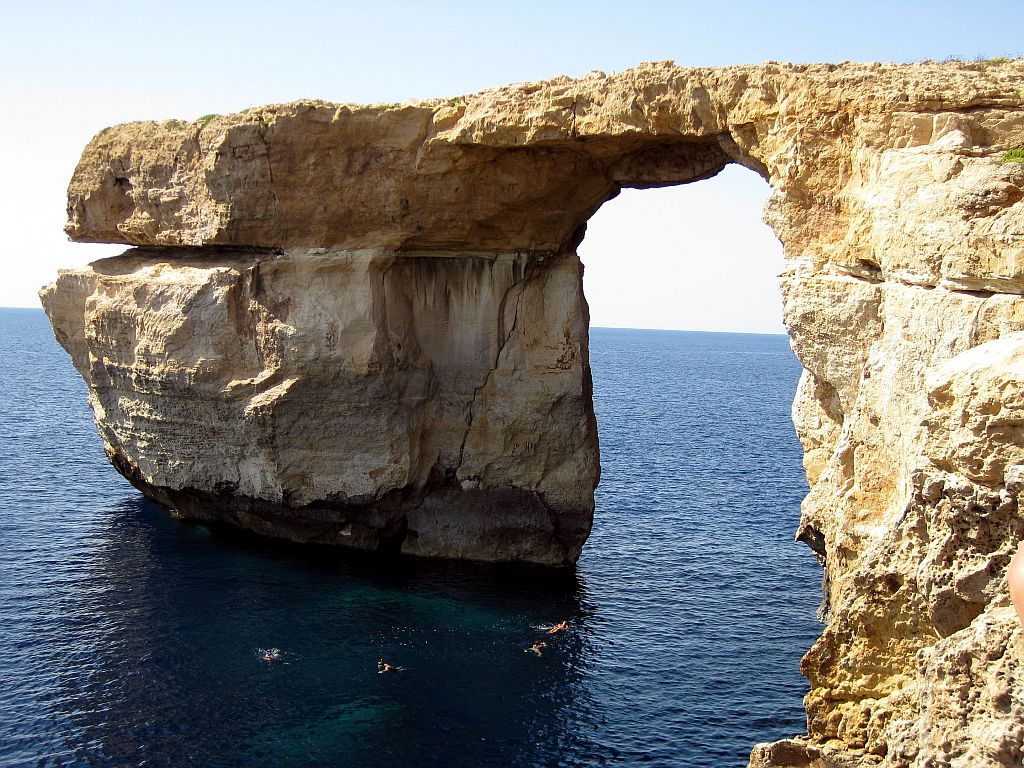 Azure Window - bekannte Sehenswürdigkeit Maltas