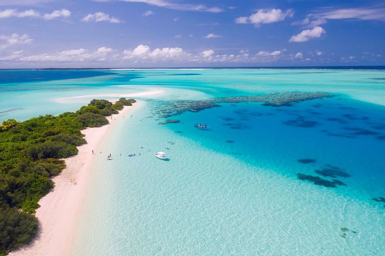 Strand auf Malediven